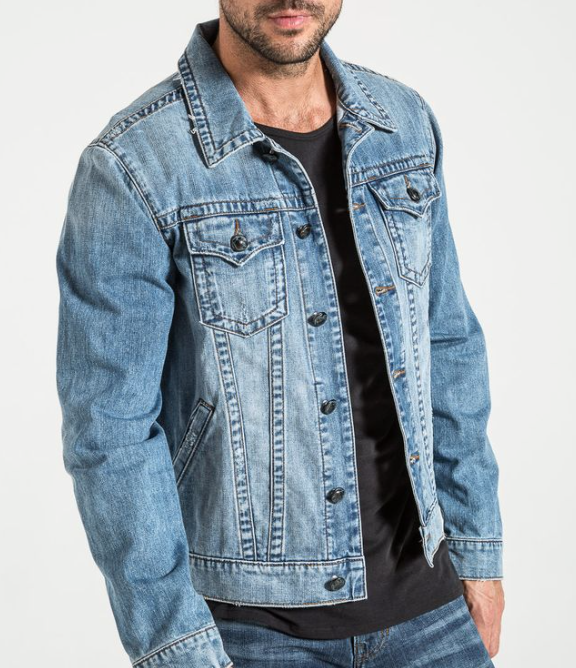 Jeans and Jackets Black Band